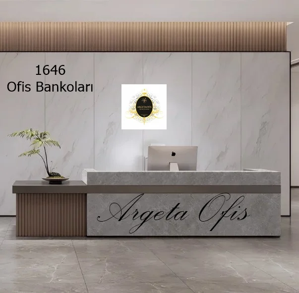 1646 Klinik Bankosu - Kurumsal Ofisler İçin Banko Tasarımları 1646 Klinik Bankosu